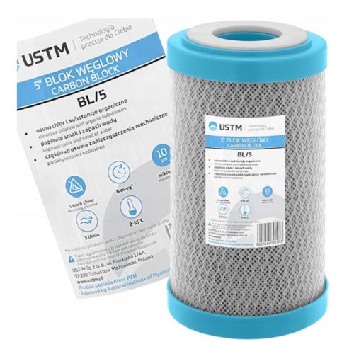 Aktívszenes szűrőbetét FCCBL 5" USTM BL-5
