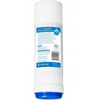   GAC-KDF aktív granulált szén szűrőbetét 10" Klarwod FCCBKDF