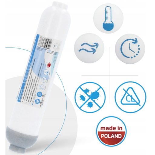 Szűrőbetét lineáris ezüsttel impregnált aktívszén