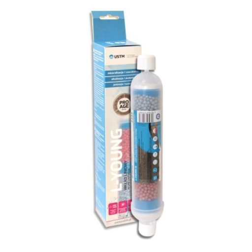 Szűrőbetét lineáris lúgosító - ionizáló - mineralizáló 10 x 2" gyorscsatlakozó USTM L-YOUNG-Q