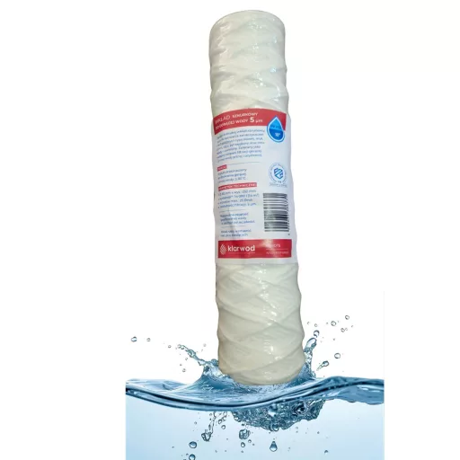 Melegvíz üledék-szűrőbetét FCHOT 10" 5 mikron Klarwod PPHOT5