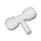"T" elosztó-idom fordított ozmózishoz 1/4" cső x 1/4" tömlő vég x 1/4" cső  USTM Q-SBT0404
