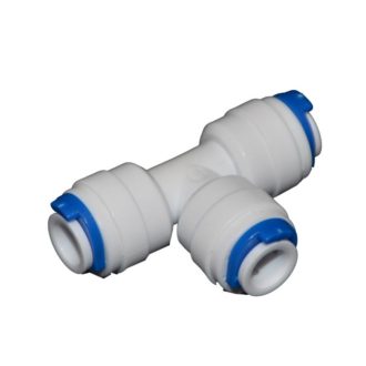   "T" elosztó-idom fordított ozmózishoz 1/4" cső x 1/4" cső USTM Q-UT0404