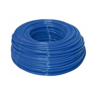   Műanyag csővezeték 1/4" PE, Ro rendszerhez (átmérő 6,35 mm) Kék USTM