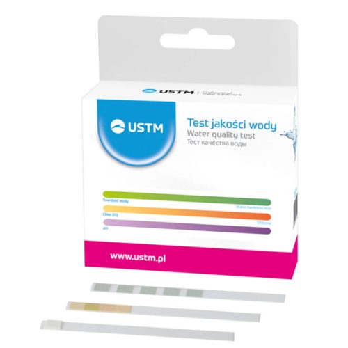 Vízkeménység - Klór - PH teszter USTM TEST-1