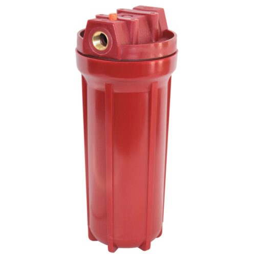 Szűrőház 10" melegvízre 1/2" csatlakozás USTM WFHOT12