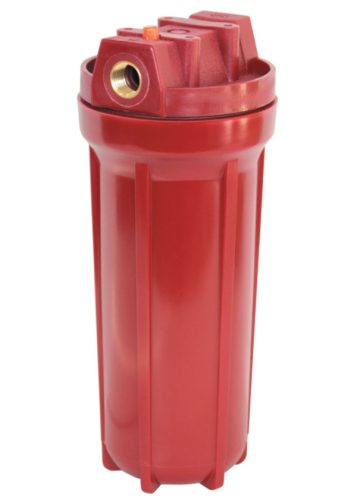 Szűrőház 10" melegvízre 1/2" csatlakozás USTM WFHOT12