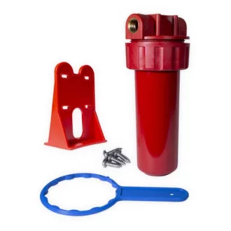   Szűrőház 10" melegvízre 1/2" csatlakozás Klarwod WFHOT12