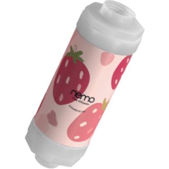   Aromaterápiás zuhanyszűrők SPA szűrő NEMO C-vitaminnal, glicerines Édes eper