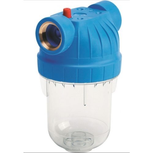 Szűrőház 5" hidegvízre 3/4" csatlakozás komplett USTM WFW345EMIKPL