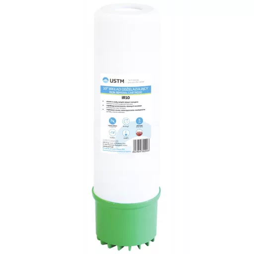 Víztisztító szett, vasas vízhez 10" 3/4"csatlakozás USTM WFW34IR