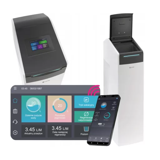 USTM LASER központi vízlágyító berendezés WS-30-LCD-LASER