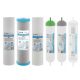 Set cartuse filtrante, USTM, Spuma de carbon, Alb/Gri