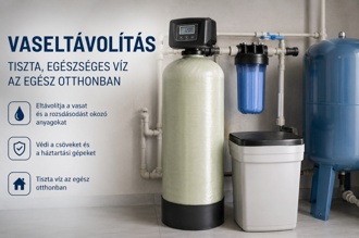 Vaseltávolítás – hogyan lehet csökkenteni a vasas víz problémáját?